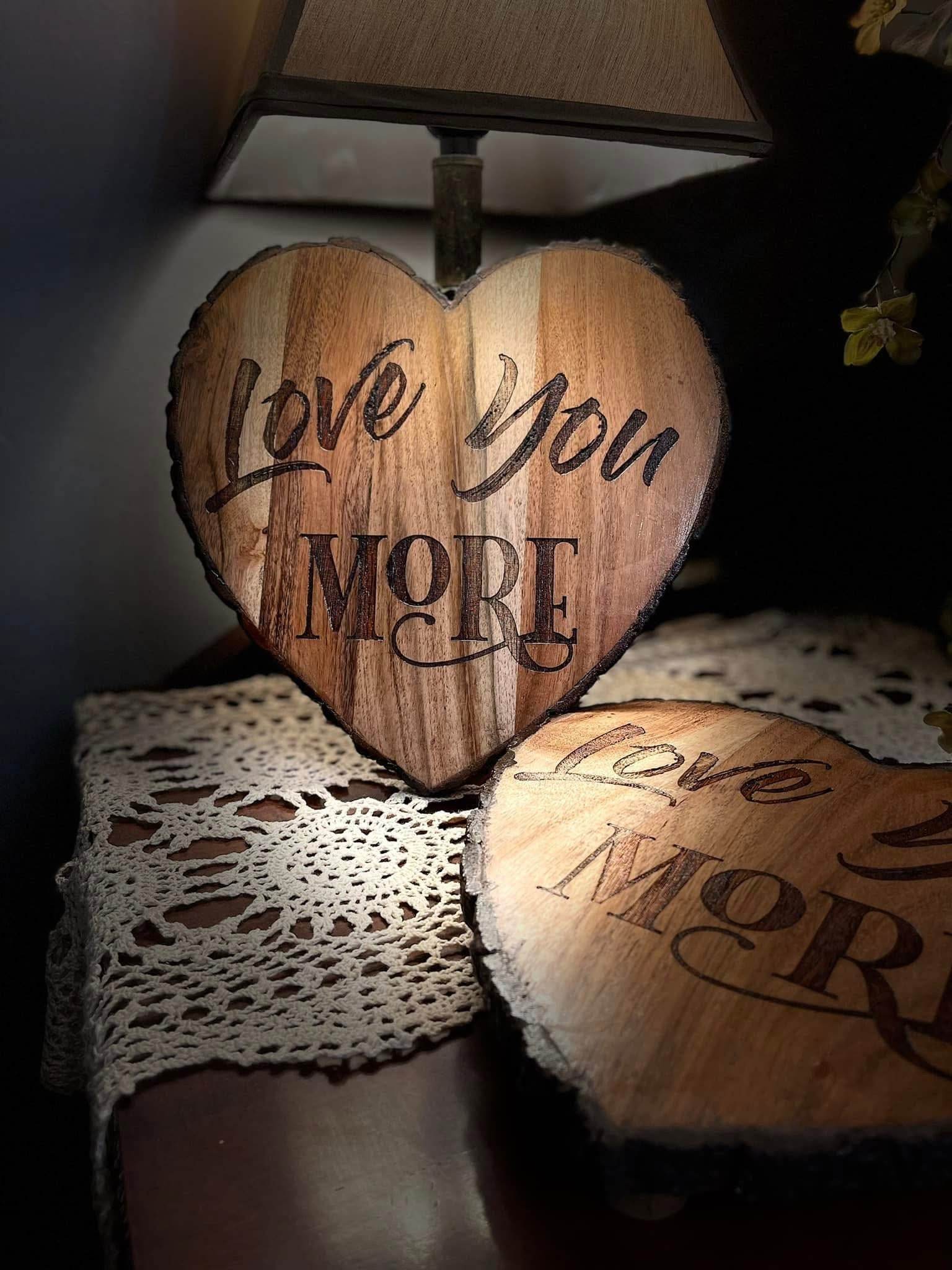 Heart Shaped Trivet Love You More - Graced By The South
