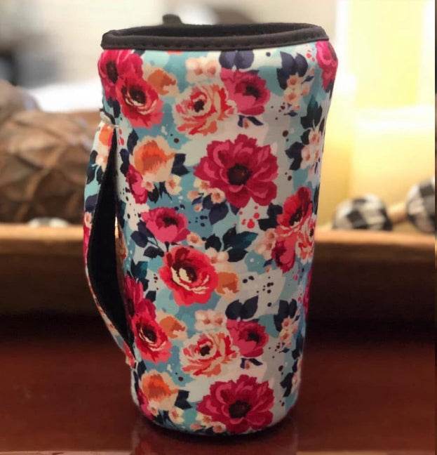 Neoprene 30oz Tea Drink Holder Multiple Patterns - Graced By The South