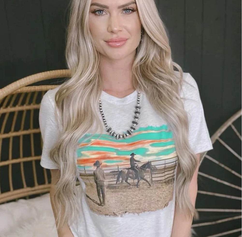 In the Round Pen Tee - Graced By The South