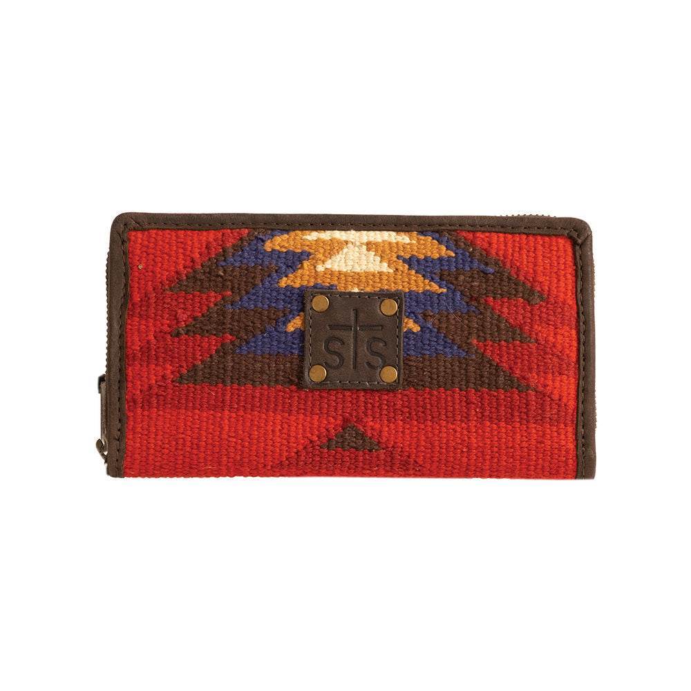 Crimson Sun Bifold Wallet - Graced By The South