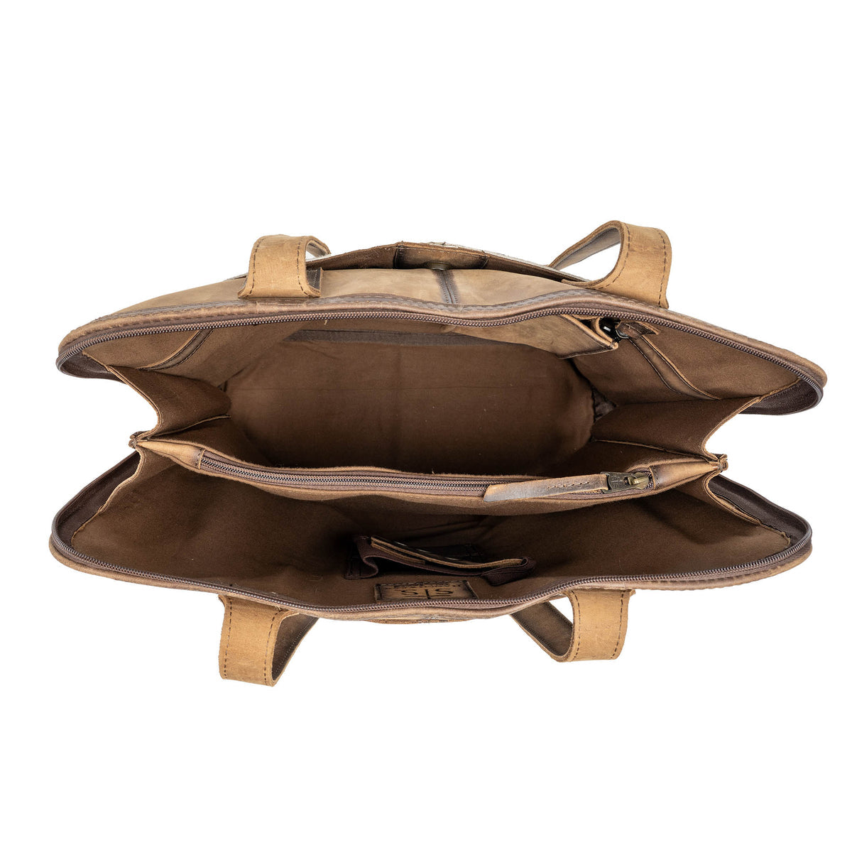 Cowhide Laptop Shopper by STS Ranchwear