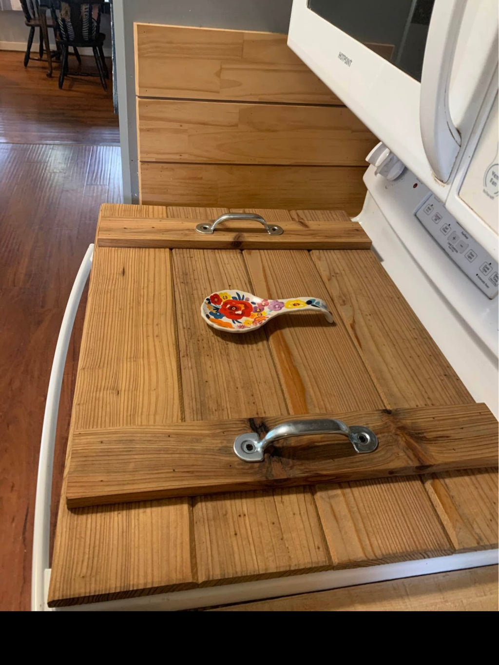 Handmade Stove Top Cover, Oven Cover, Serving Tray, Noodle Board