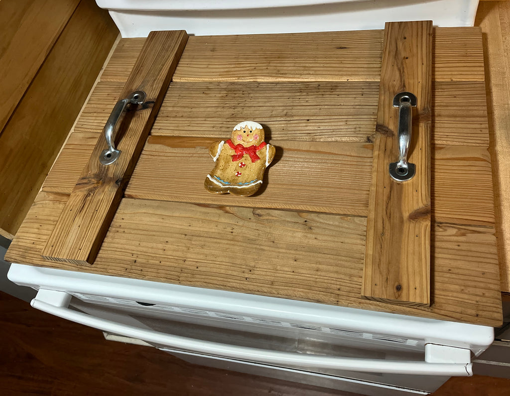 Handmade Stove Top Cover, Oven Cover, Serving Tray, Noodle Board