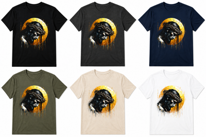 Jesus Crown of Thorns Shirt, Christian Graphic Tee, Faith Based Shirt, Religious T-Shirt, Easter Shirt, Jesus Portrait Tee, Spiritual Gift