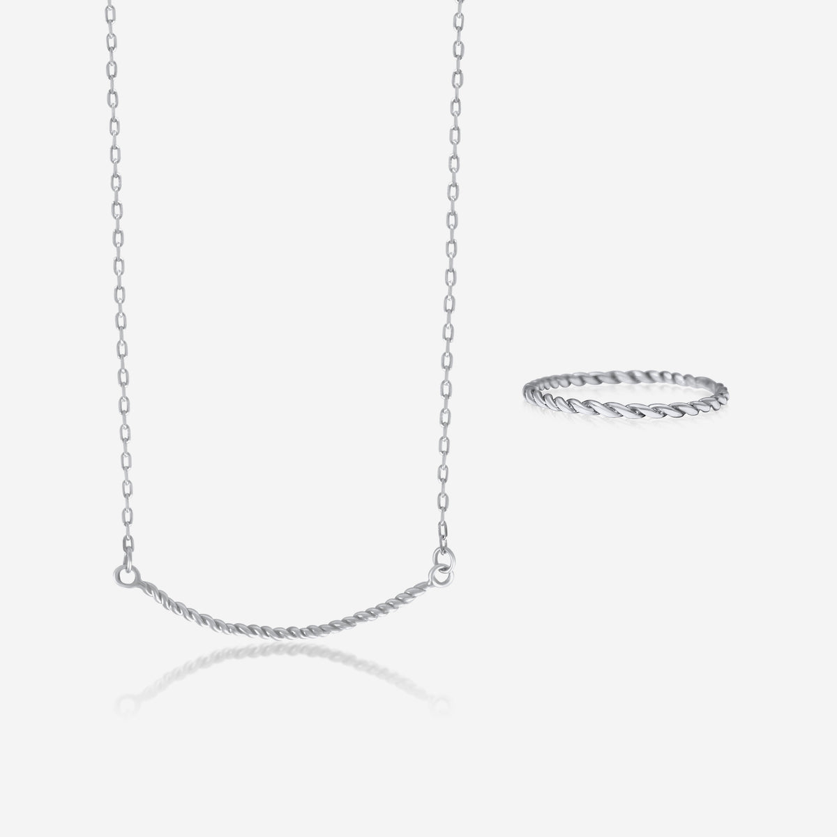 Twisted Ring & Necklace