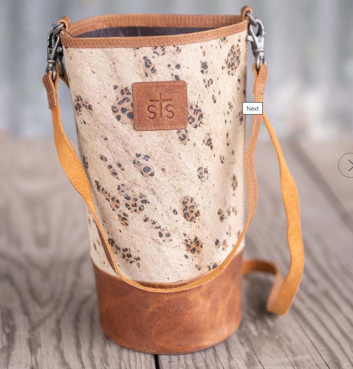 Serengeti Single Wine Tote Bag by STS Ranchwear