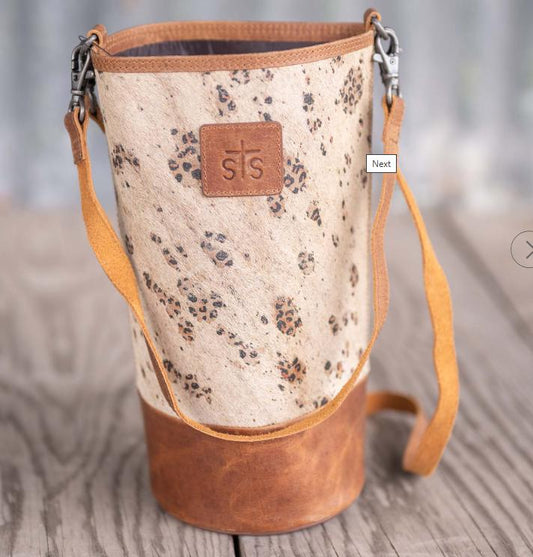 Serengeti Single Wine Tote Bag by STS Ranchwear
