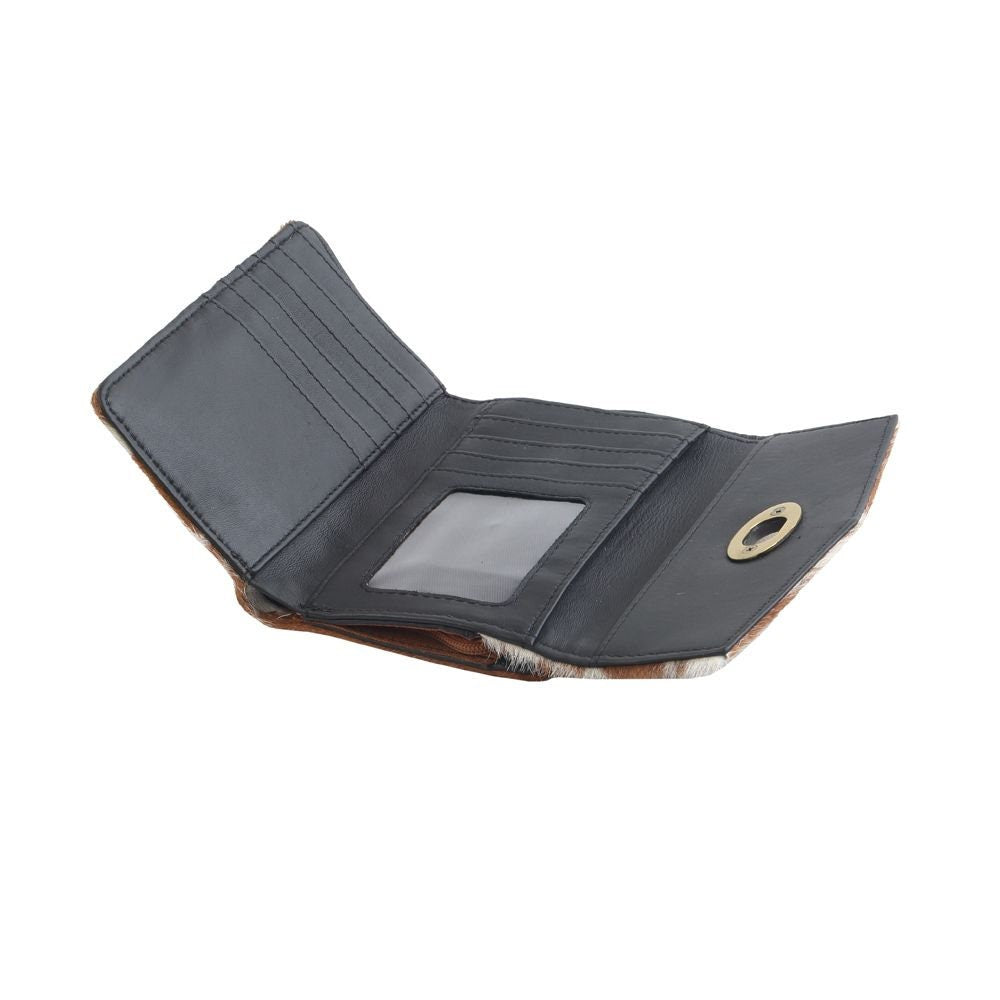 Kitty Party Leather and Hairon Wallet