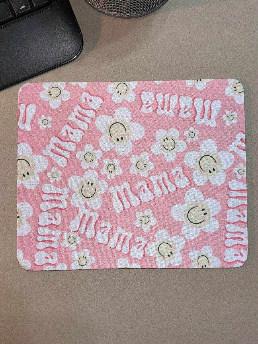 MAMA Smiley Faces Daisies Mousepad - Graced By The South