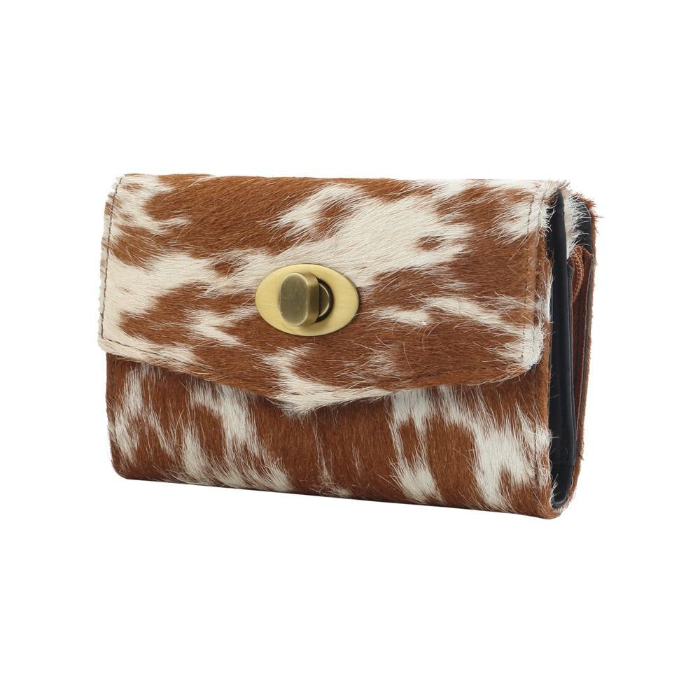 Kitty Party Leather and Hairon Wallet