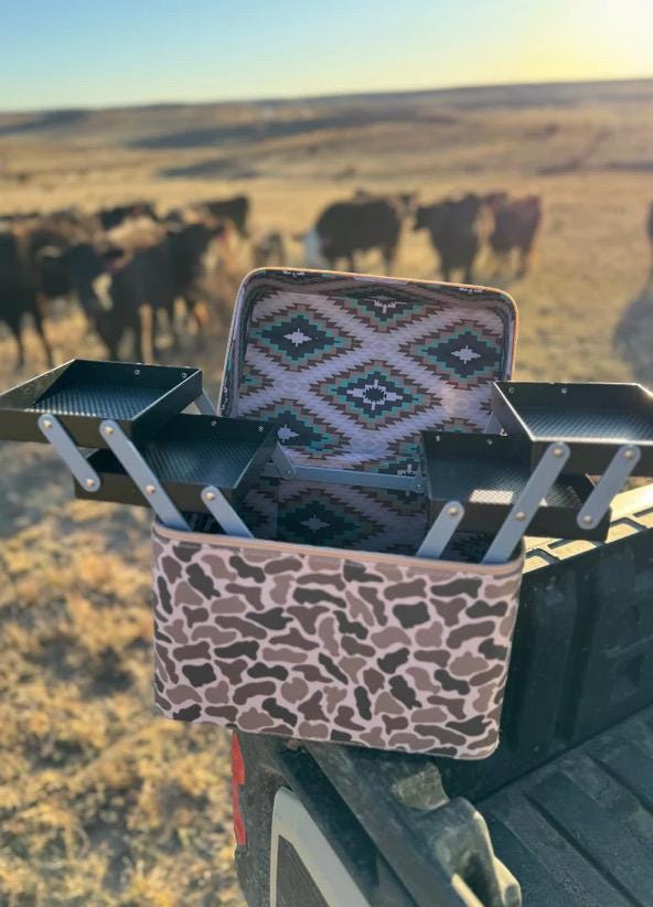 Take the Lead Caddy Box Makeup Kaboodle Caboodle Case Jewelry Box