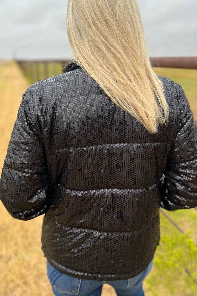 Shimmer Me Up Coat - Graced By The South