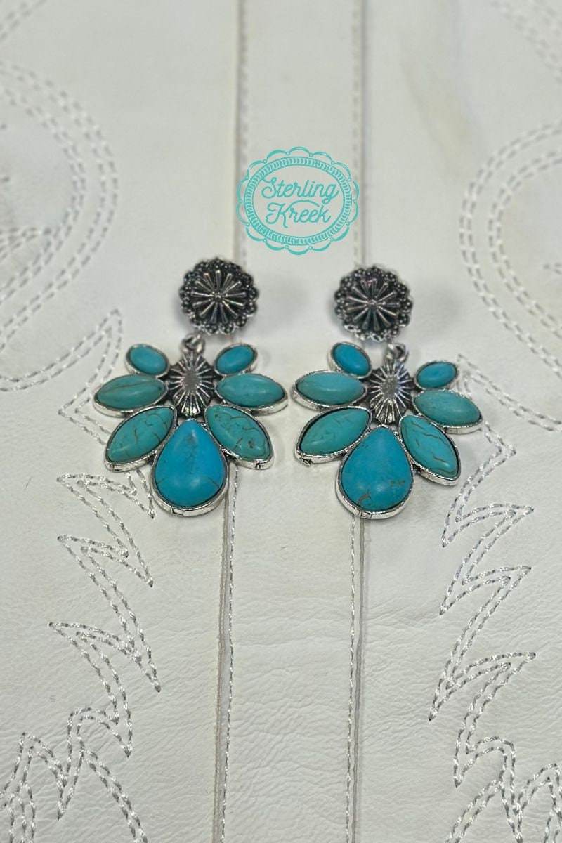 Laguna Lake Earrings - Graced By The South