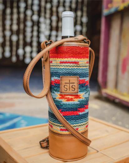 Chaynee Valley Single Wine Tote Bag by STS Ranchwear