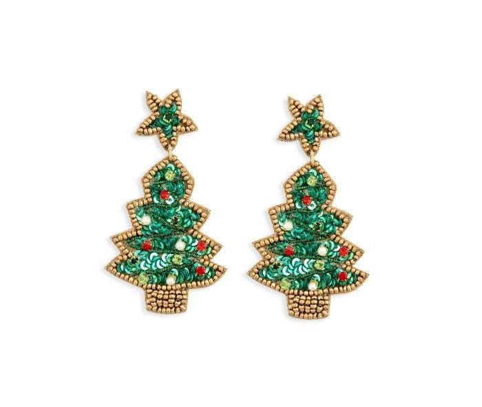 Christmas Tree Classic Earrings by Myra Bag - Graced By The South