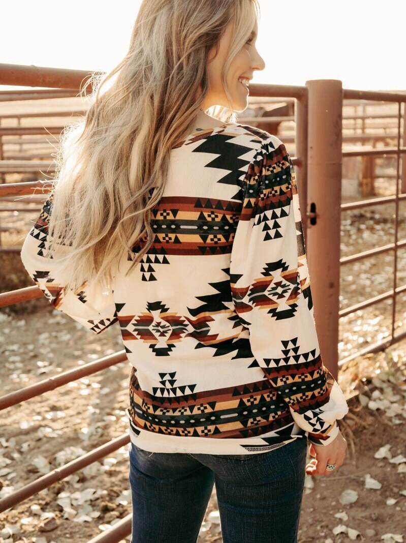 Himalaya Knit Top - Graced By The South