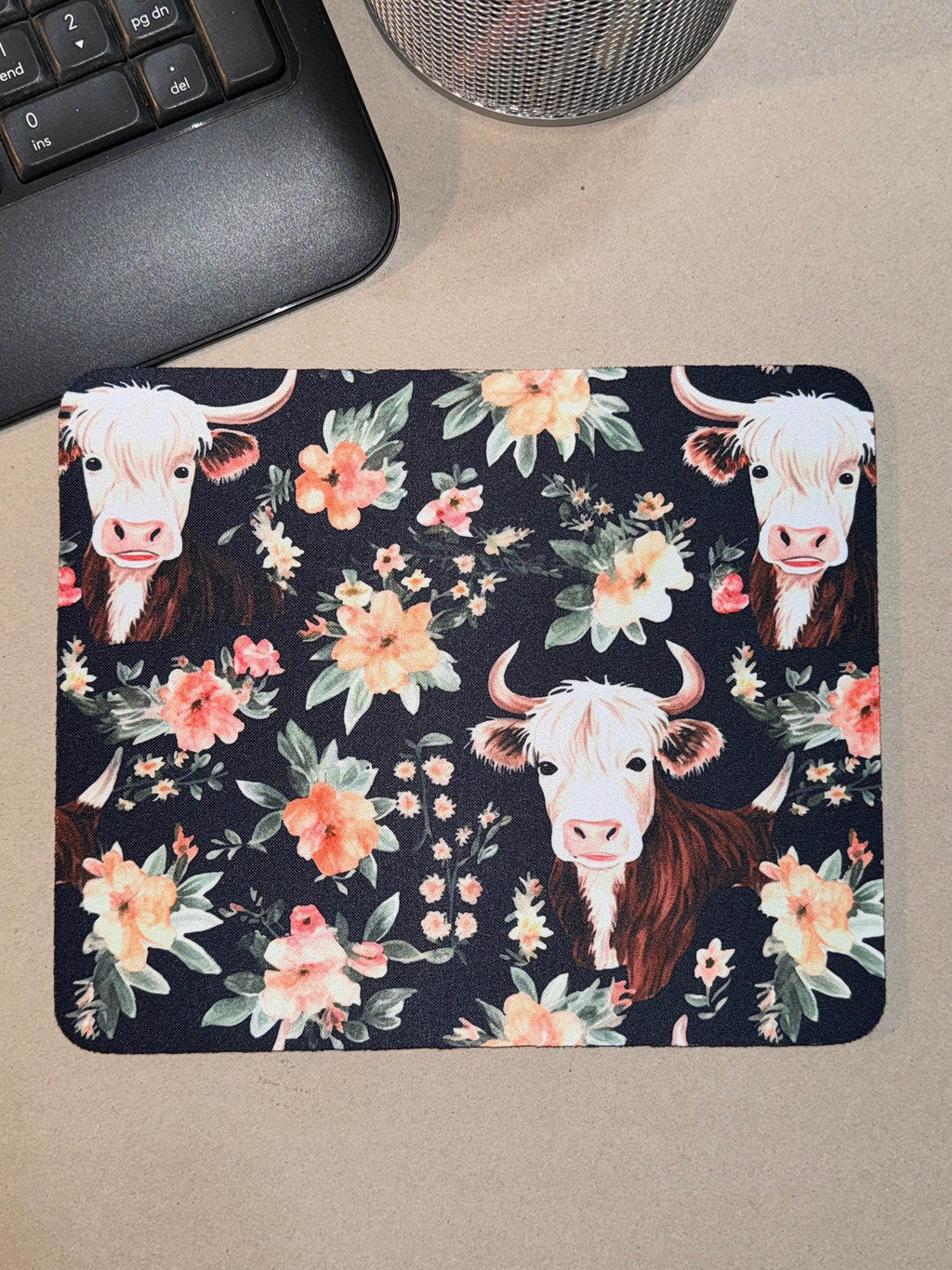 CATRIONA COW Mousepad - Graced By The South