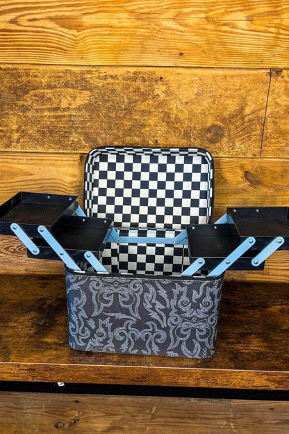 Good for the Soul Caddy Box Makeup Kaboodle Caboodle Case Jewelry Box - Graced By The South