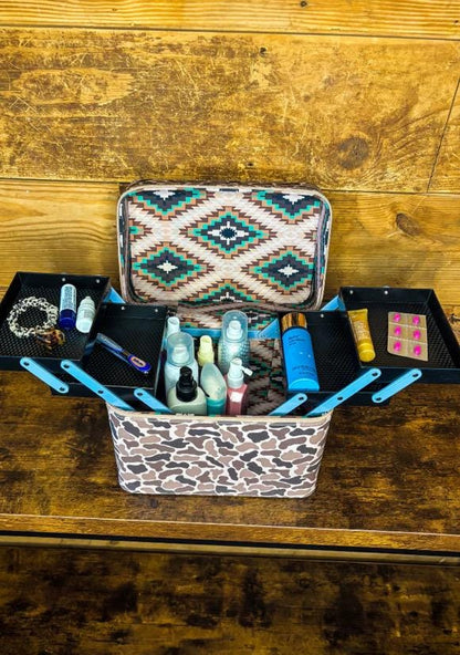 Take the Lead Caddy Box Makeup Kaboodle Caboodle Case Jewelry Box