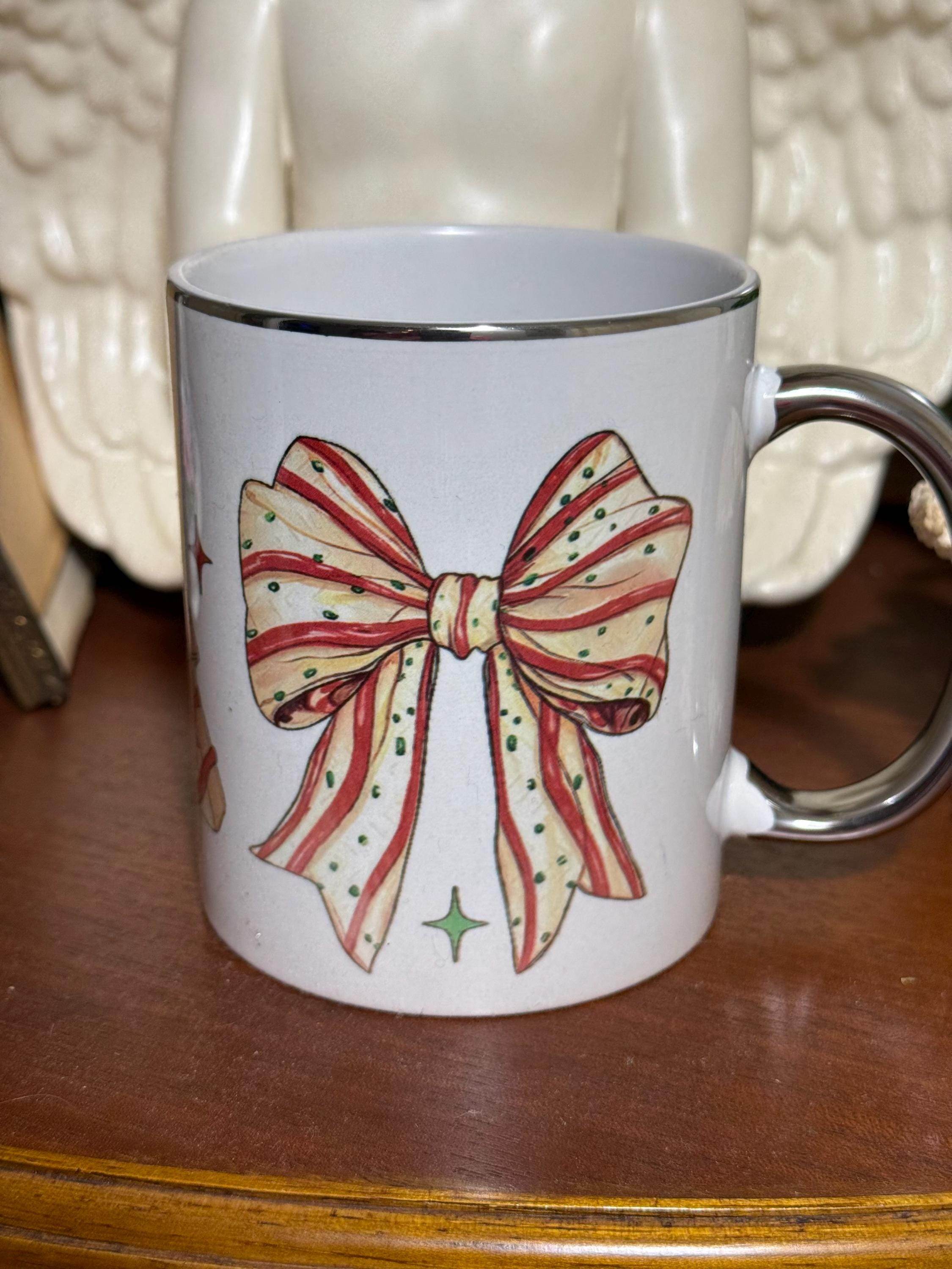 Coffee Cup Christmas Tree Cake - Graced By The South