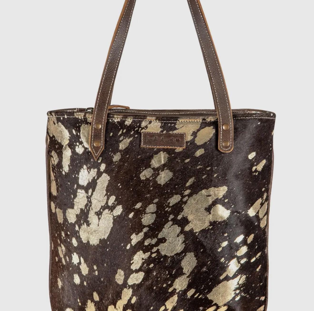 Sixtease Bags Cola Tote Leather Hairon