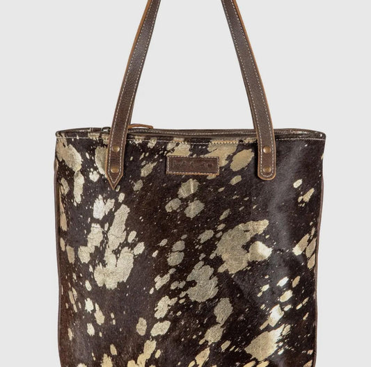 Sixtease Bags Cola Tote Leather Hairon