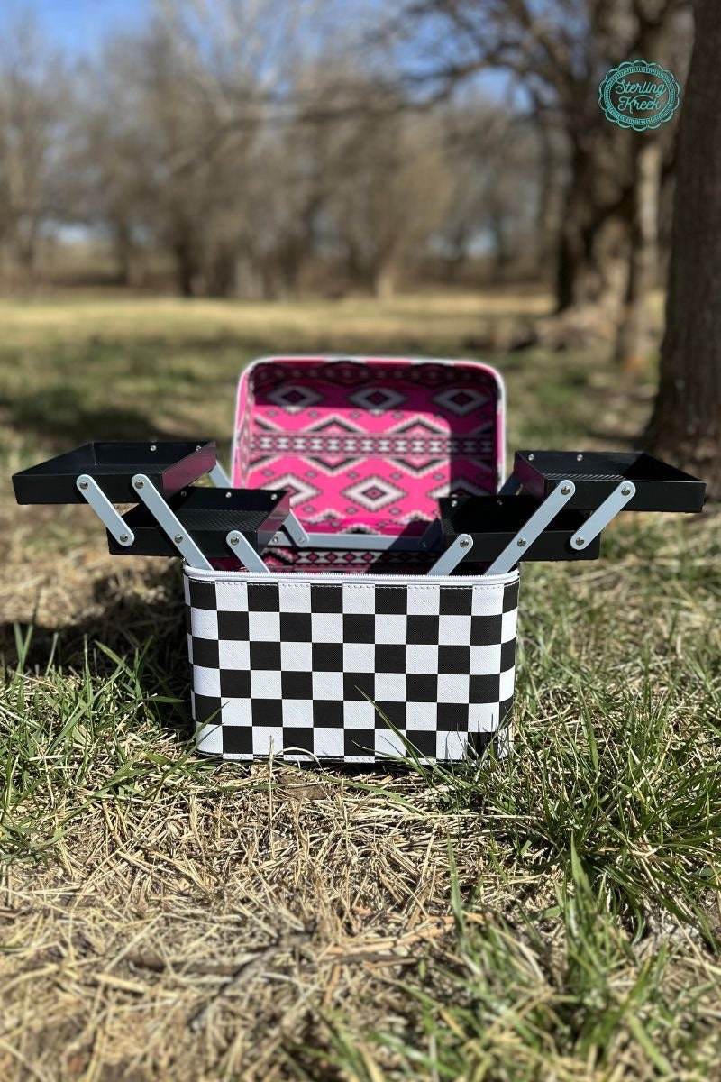 Take the Lead Caddy Box Makeup Kaboodle Caboodle Case Jewelry Box - Graced By The South