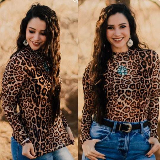 Hear Me Roar Leopard Top by Sterling Kreek - Graced By The South
