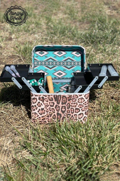 Wildly Western Kaboodle Case Jewelry Box - Graced By The South