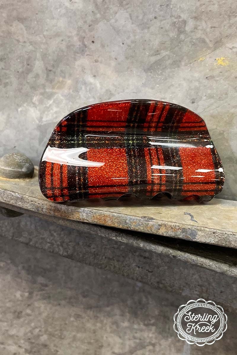 Plaid it Up Hair Clip