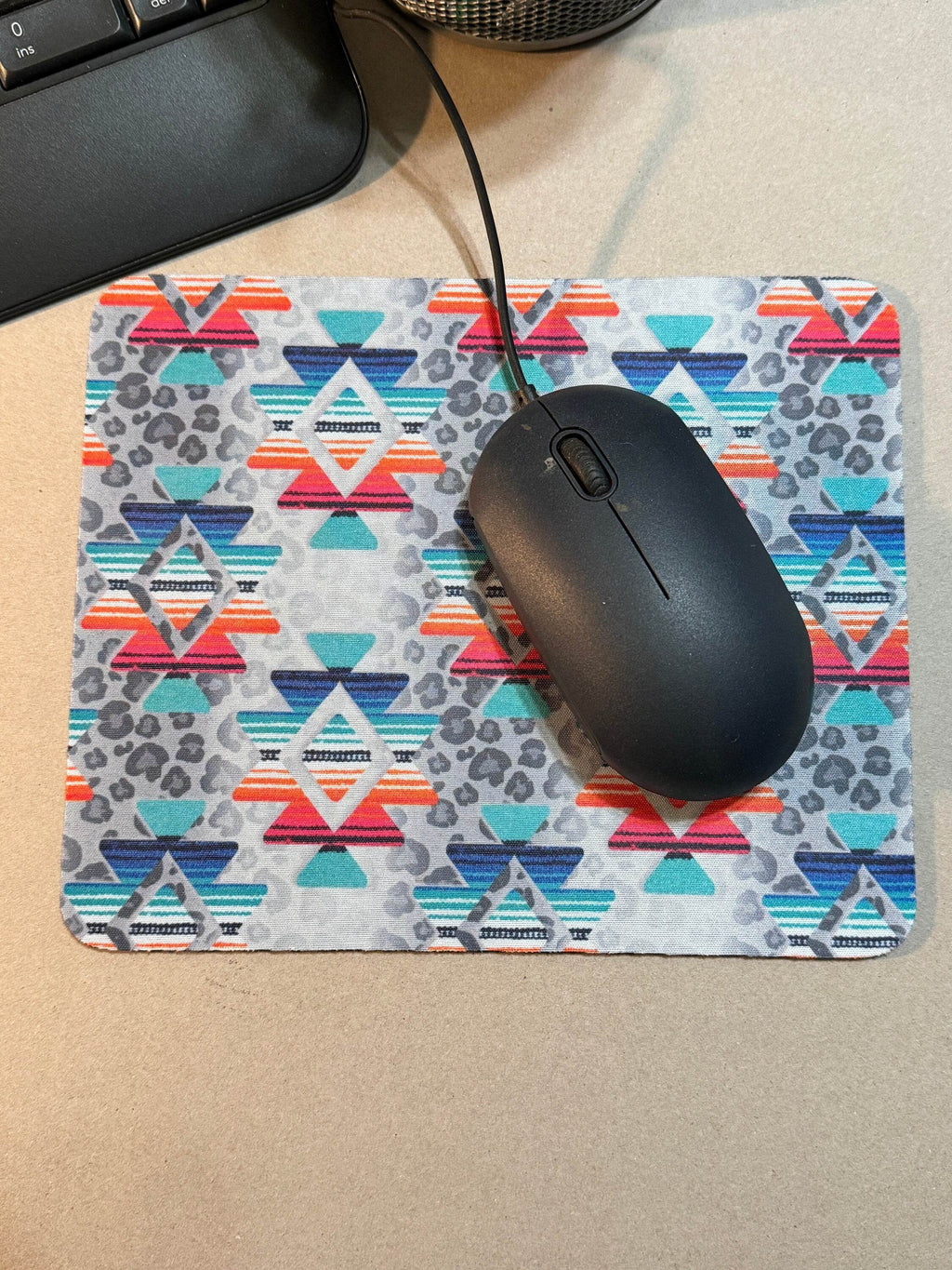 Aztec Southwestern Round or Rectangle Mousepad - Graced By The South