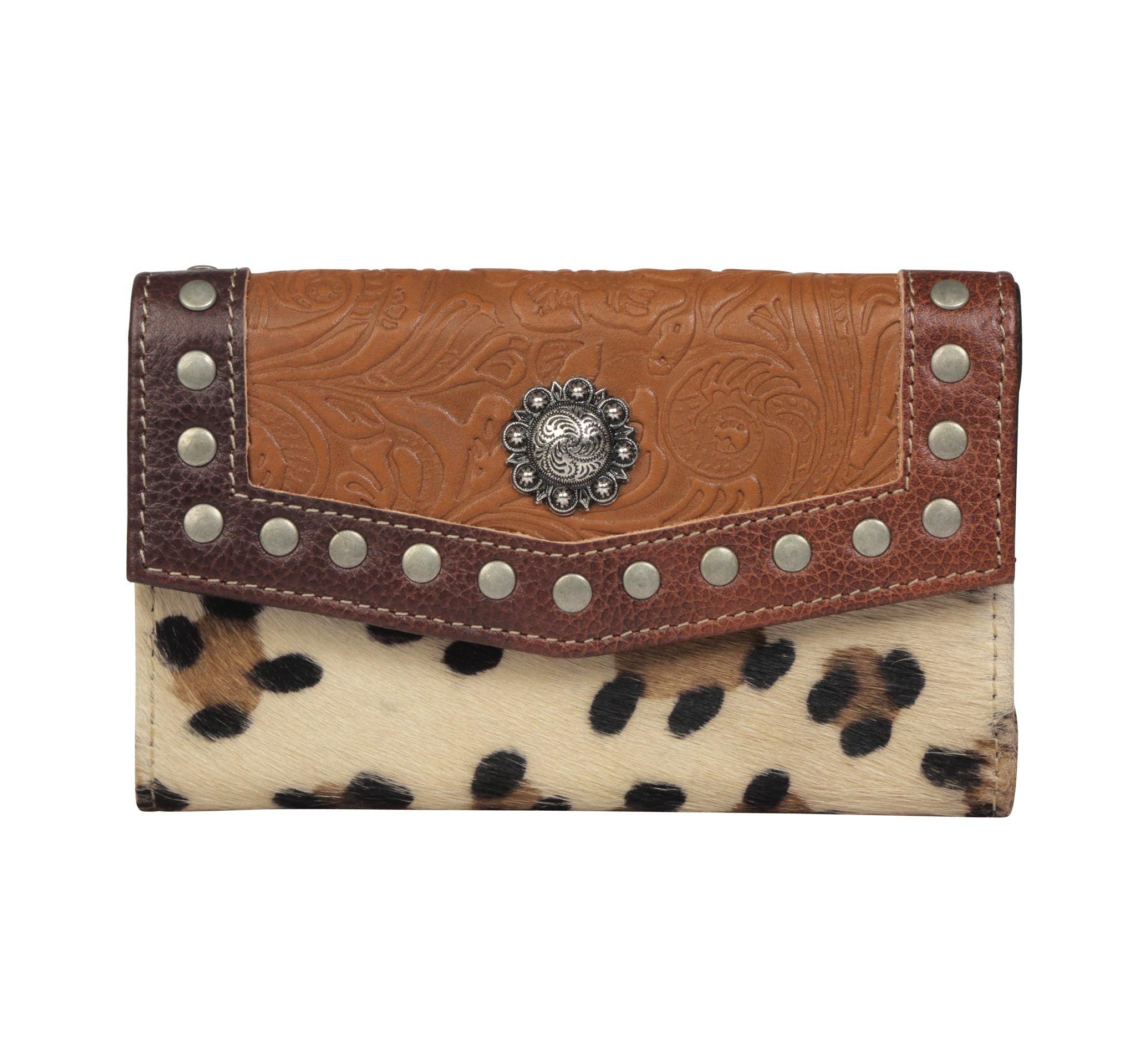 Arden Wallet  by Myrabag Leather and Hairon