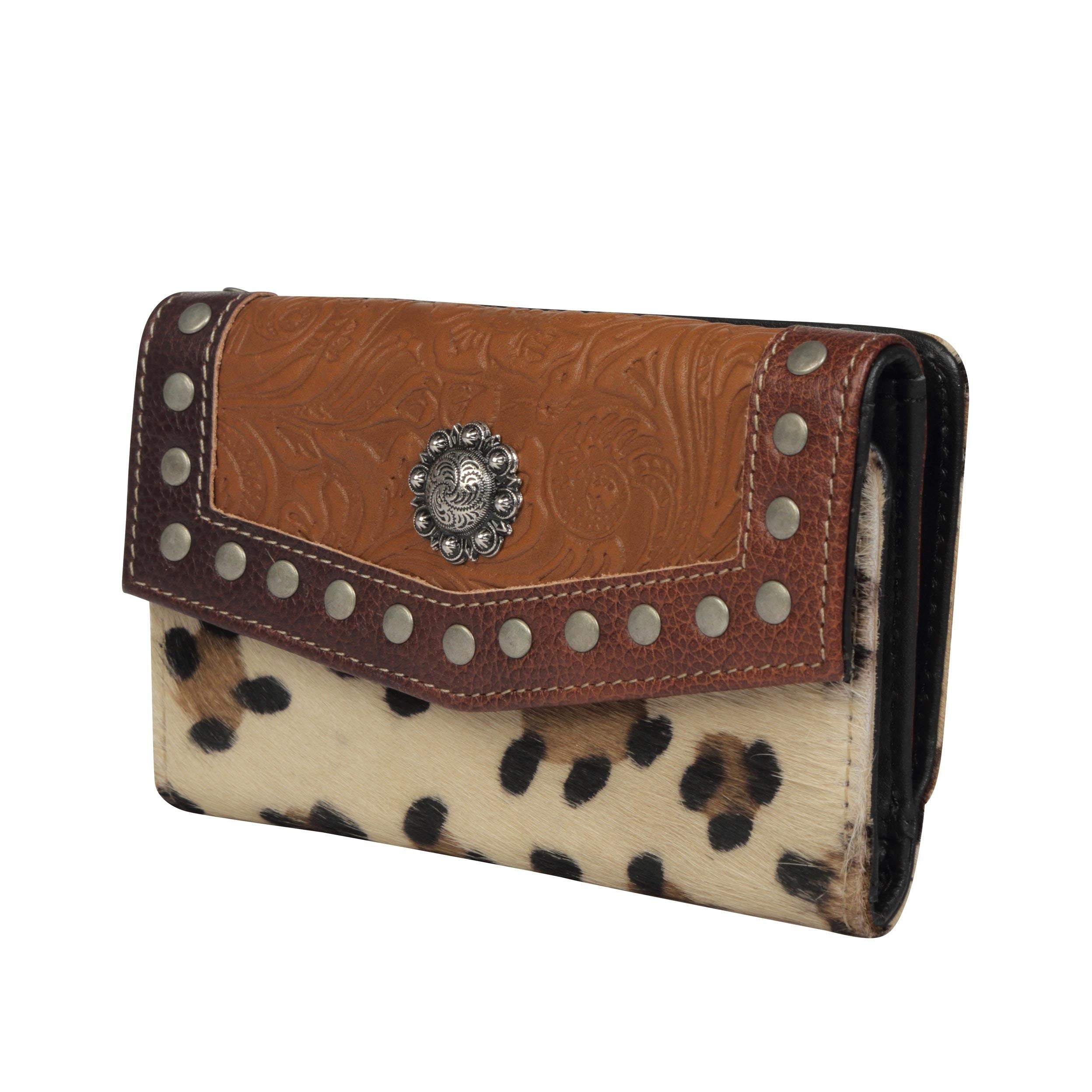 Arden Wallet  by Myrabag Leather and Hairon