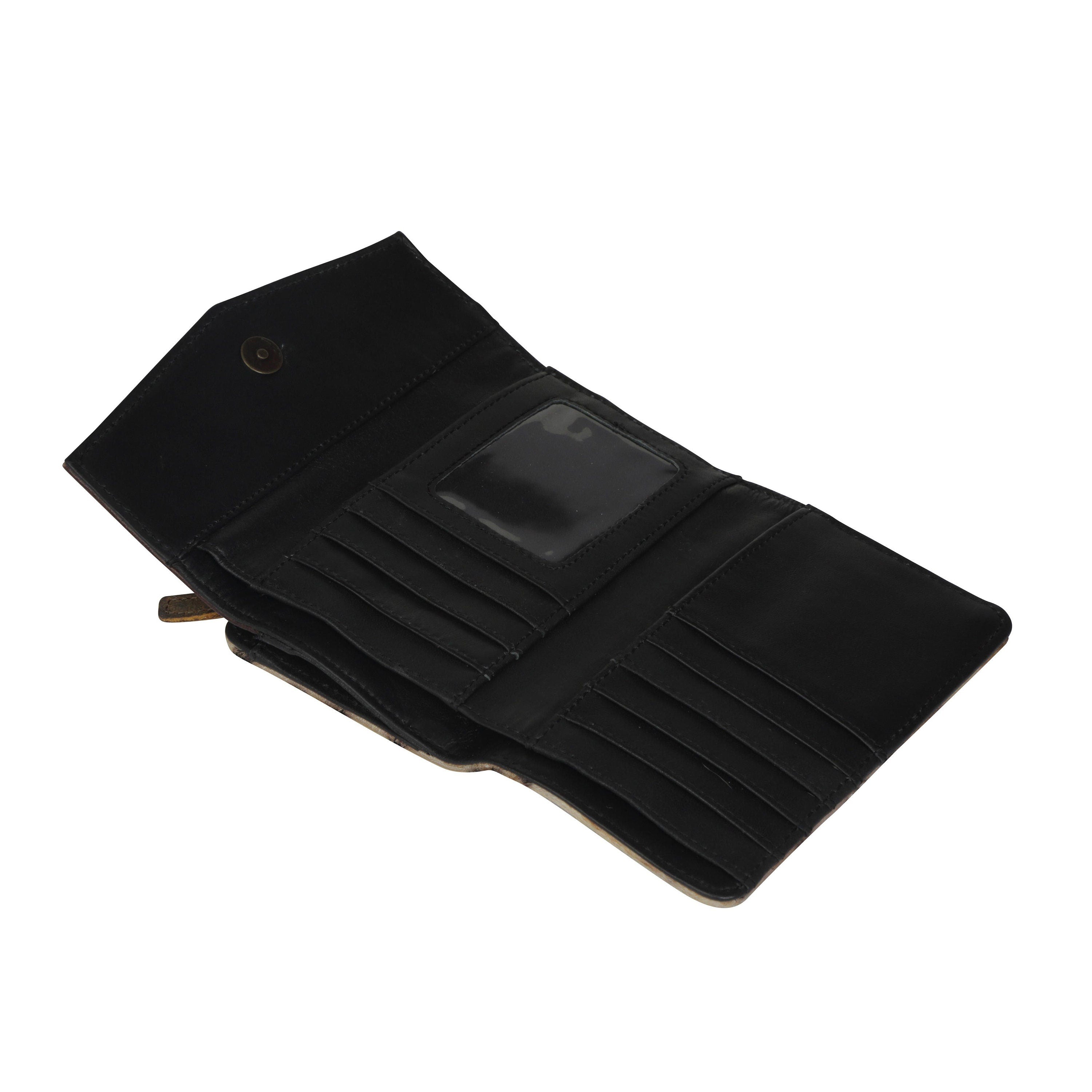 Arden Wallet  by Myrabag Leather and Hairon