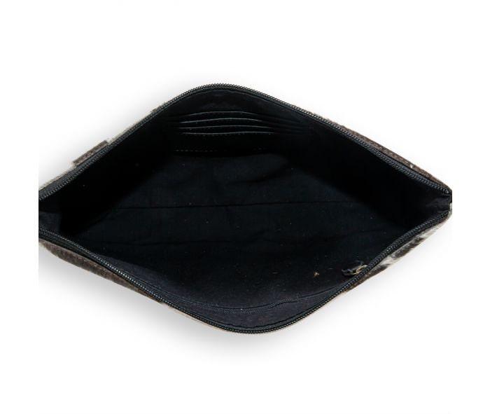 Jacksborrow Pass Leather Hairon Bag in Brown