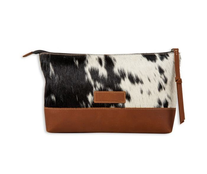 Jacksborrow Pass Leather Hairon Bag in Brown
