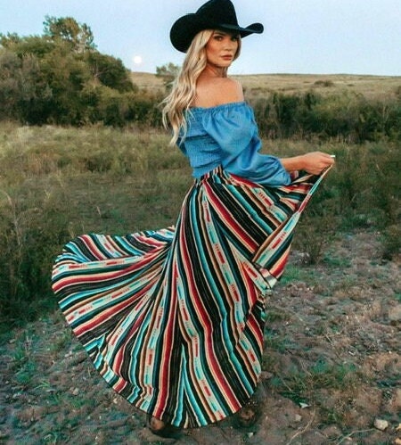 Serape Kreek Maxi Skirt