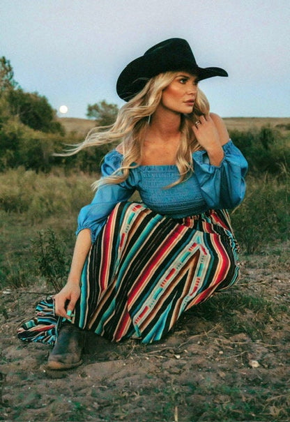 Serape Kreek Maxi Skirt