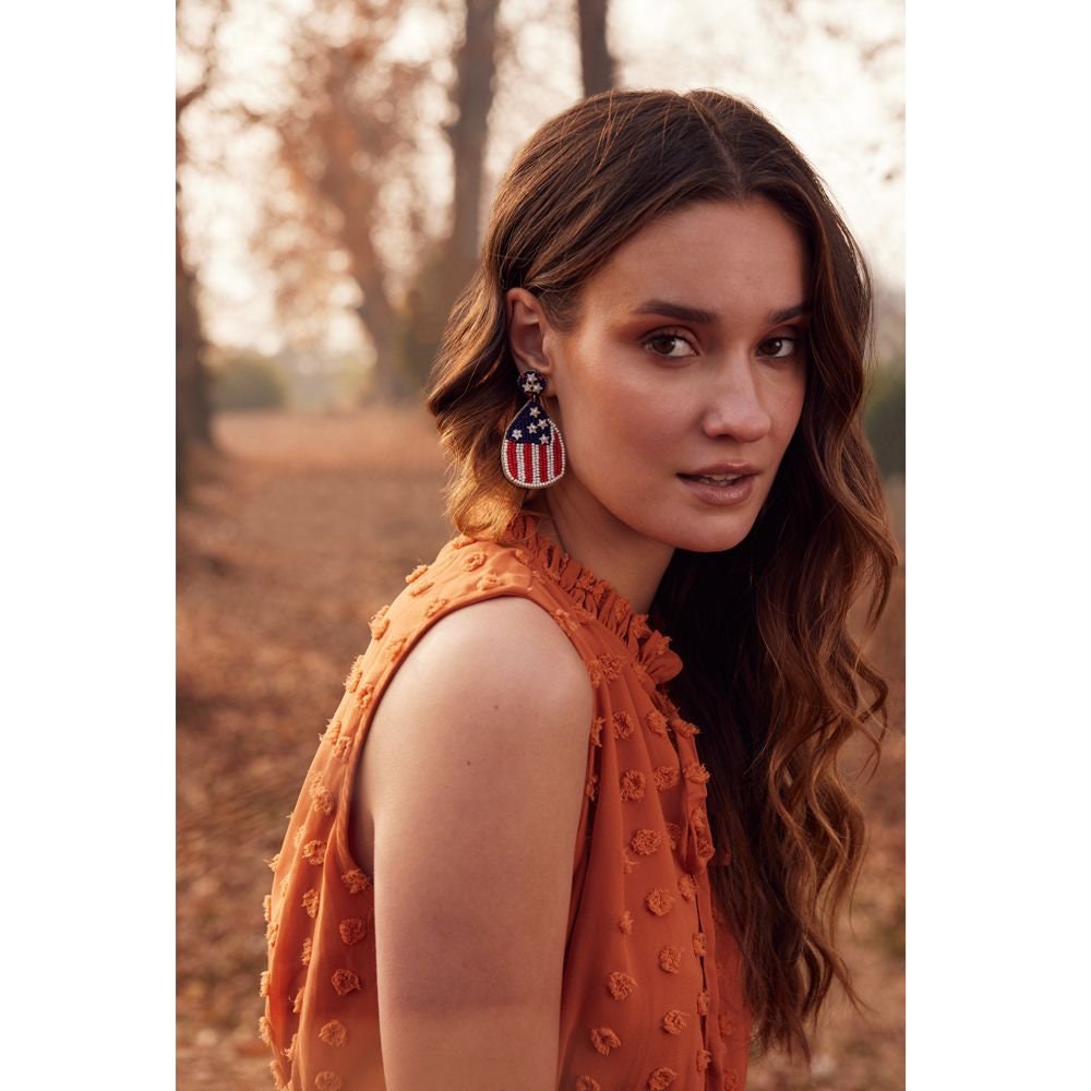 Fuzion Dangle Earrings by Myra Bag