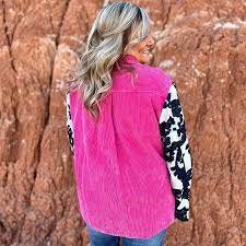 Holy Cow Shirt Shacket Jacket Sterling Kreek