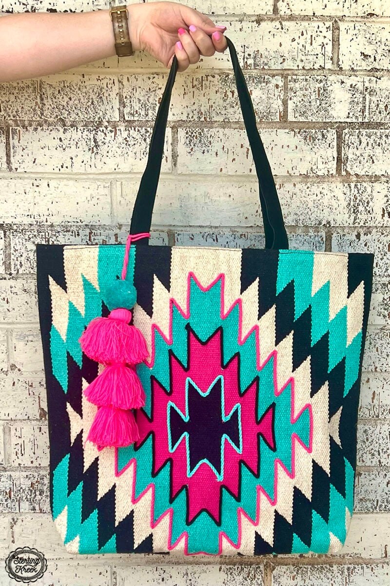 Meet Me In Montana XL Book Bag Travel Bag Tote