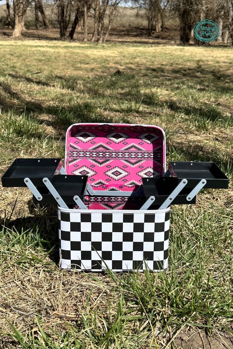 Take the Lead Caddy Box Makeup Kaboodle Caboodle Case Jewelry Box