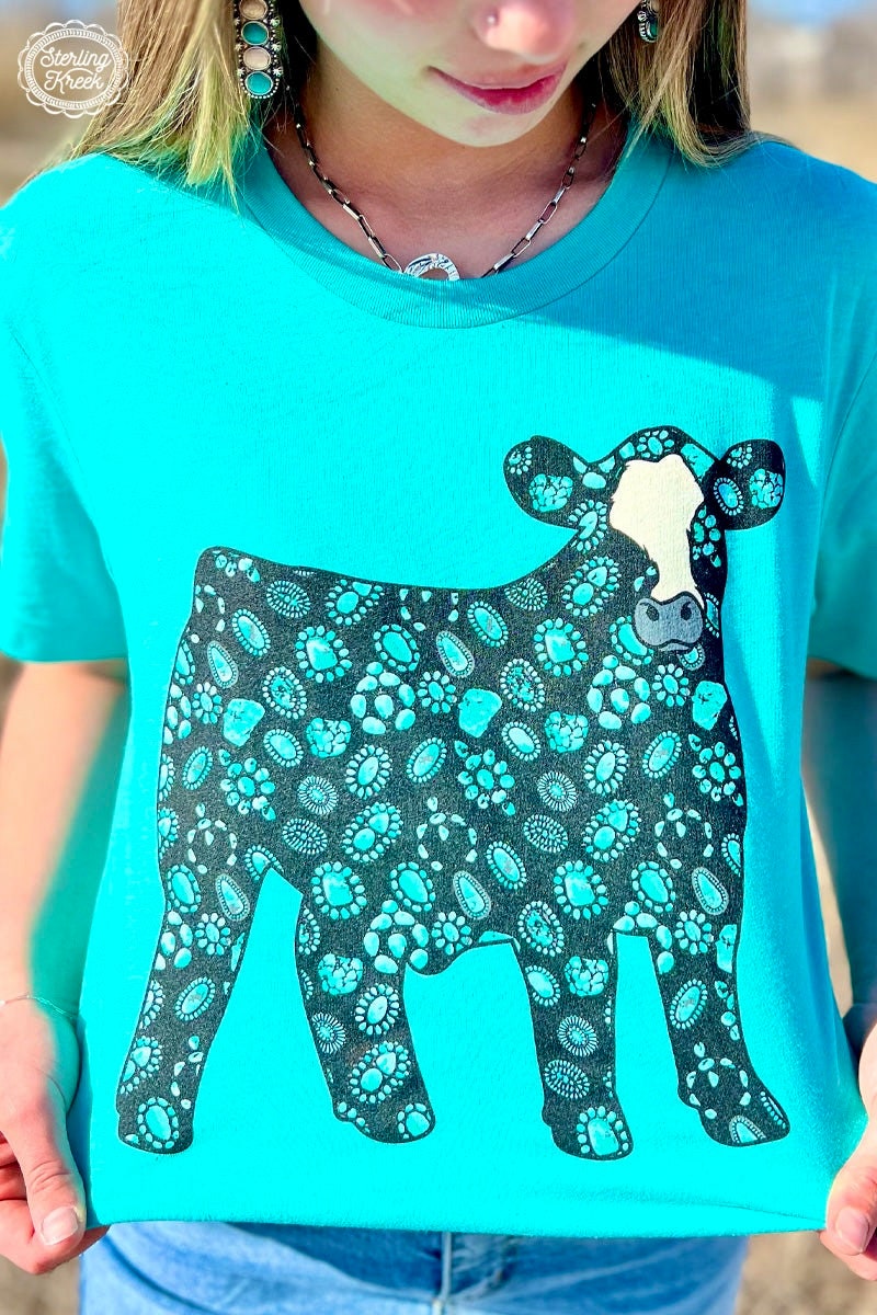 Mini Concho Steer Tee Top