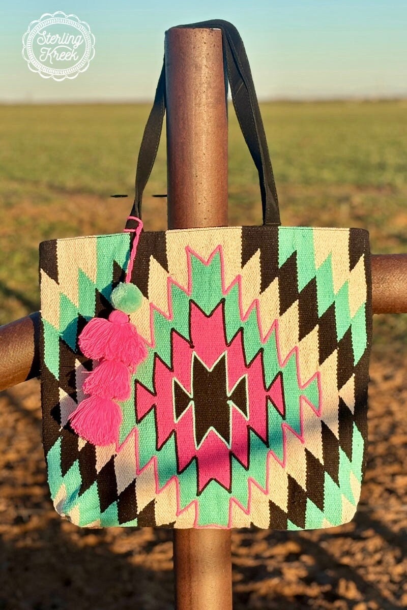 Meet Me In Montana XL Book Bag Travel Bag Tote