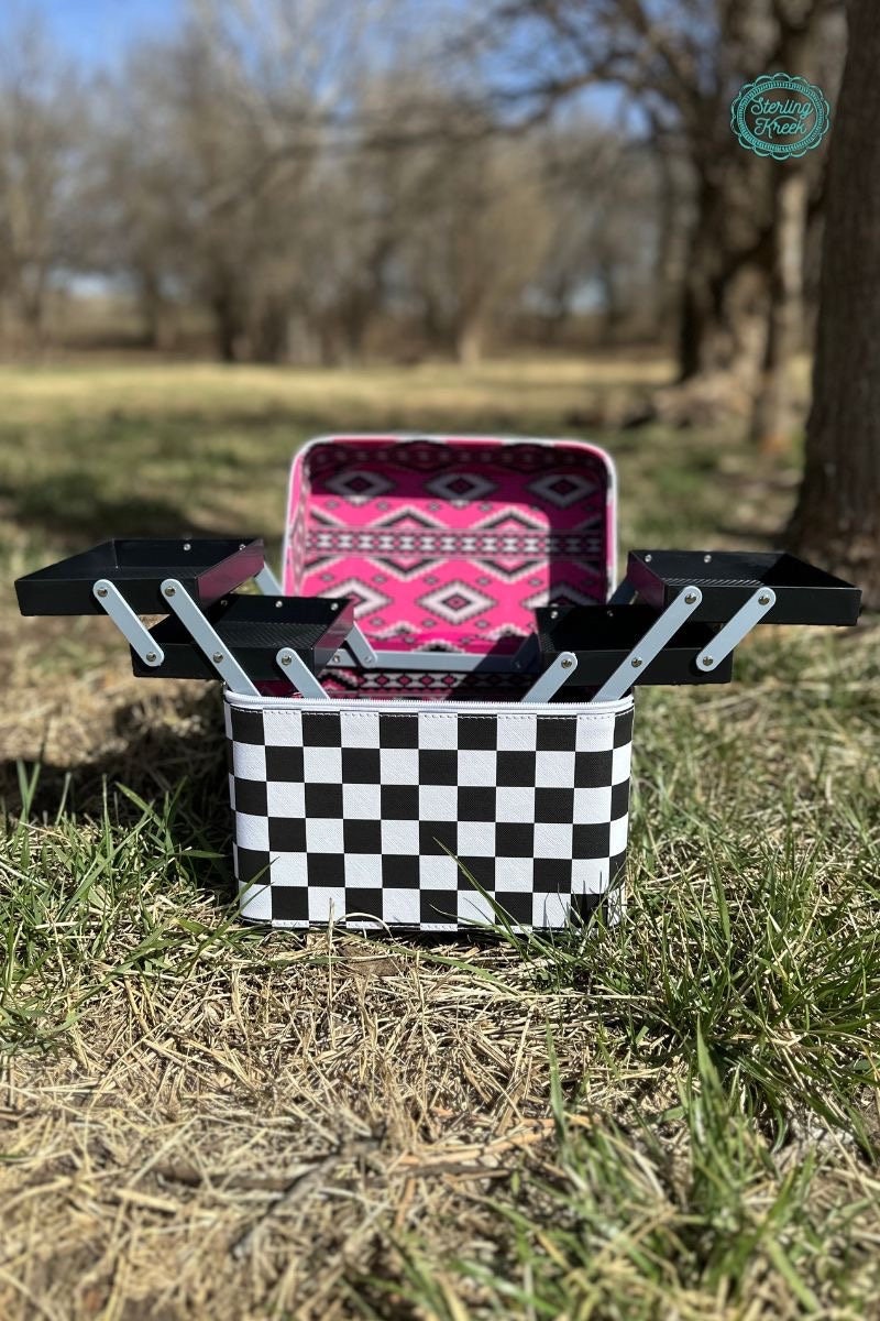 Take the Lead Caddy Box Makeup Kaboodle Caboodle Case Jewelry Box