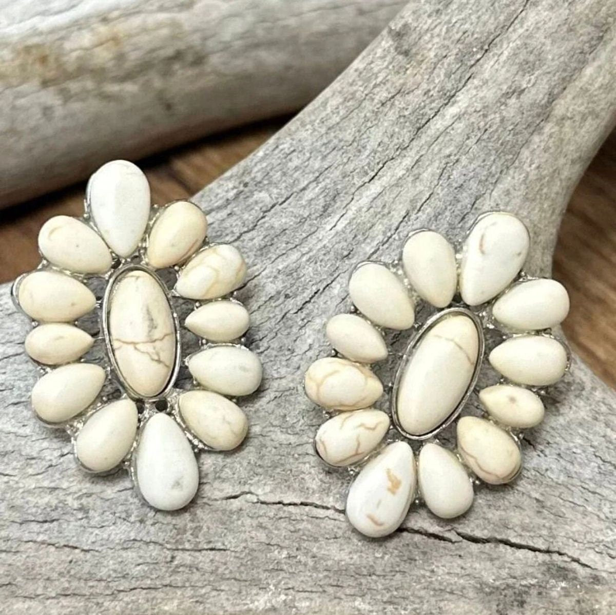 White Sand Earrings