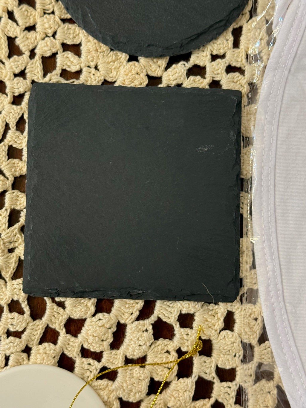 Blank Square Coaster for Personalizing